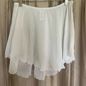 Wear Moi white dance skirt